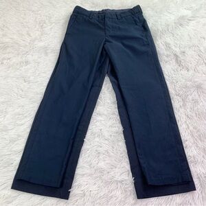 Set of 2 boy's size 8 navy blue dress pants adjustable waist Cat & Jack H&M